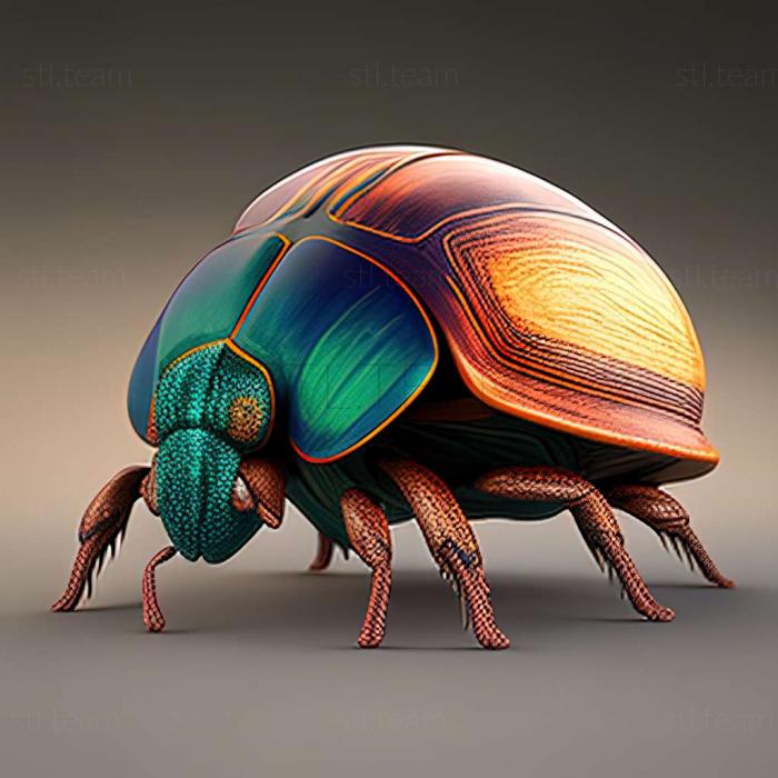 3D model Chrysolina platypoda (STL)